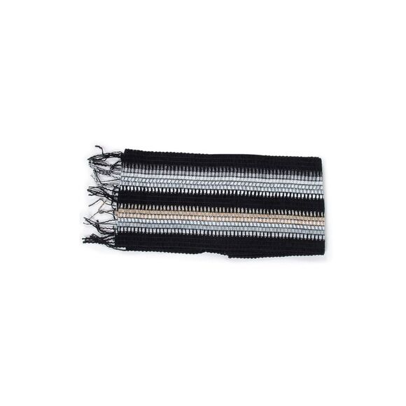 Missoni Striped Knitted Scarf with Fringes Women Multicolor Scarves